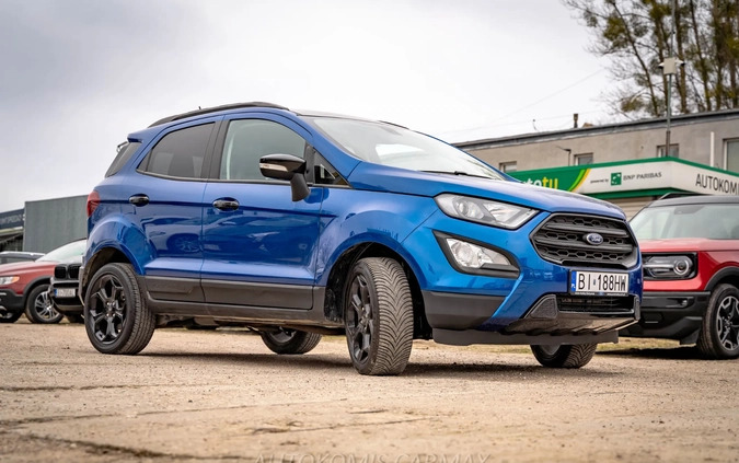 Ford EcoSport cena 72500 przebieg: 48300, rok produkcji 2021 z Białystok małe 352